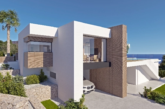 Villa in Benitachell(Cumbre del Sol) zu verkaufen, Espace de vie 253 m², Terrain 951 m², 3 Chambres &agrave; coucher, 4 Badezimmer, Pool, ref.: VA-22477-2