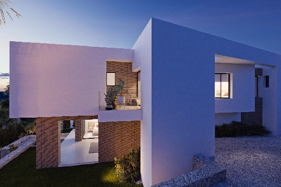 Villa in Benitachell(Cumbre del Sol) zu verkaufen, Espace de vie 253 m², Terrain 951 m², 3 Chambres &agrave; coucher, 4 Badezimmer, Pool, ref.: VA-22477-8
