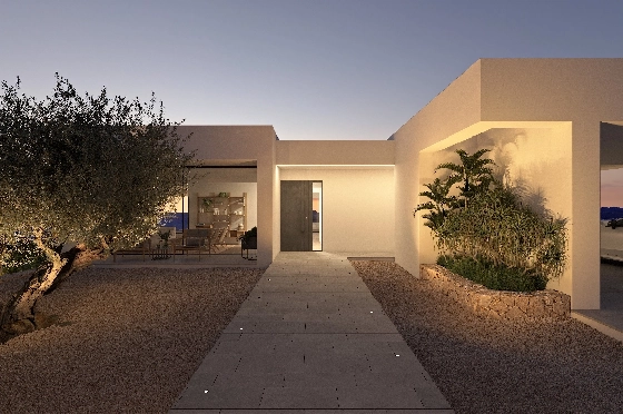 Villa in Benitachell(Cumbre del Sol) zu verkaufen, Espace de vie 272 m², Terrain 1020 m², 3 Chambres &agrave; coucher, 4 Badezimmer, Pool, ref.: VA-22646-6