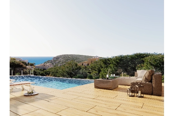 Villa in Benitachell(Cumbre del Sol) zu verkaufen, Espace de vie 190 m², Terrain 817 m², 3 Chambres &agrave; coucher, 4 Badezimmer, Pool, ref.: VA-22894-7