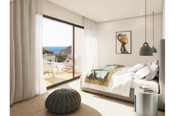 Villa in Benitachell(Cumbre del Sol) zu verkaufen, Espace de vie 190 m², Terrain 817 m², 3 Chambres &agrave; coucher, 4 Badezimmer, Pool, ref.: VA-22894-8
