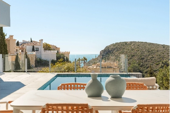 Villa in Benitachell(Cumbre del Sol) zu verkaufen, Espace de vie 215 m², Terrain 813 m², 4 Chambres &agrave; coucher, 5 Badezimmer, Pool, ref.: VA-22899-37
