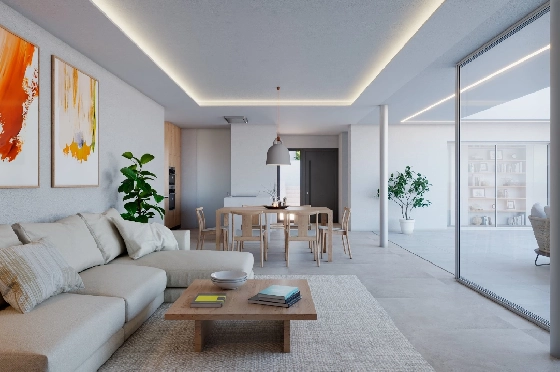 Villa in Benitachell(Cumbre del Sol) zu verkaufen, Espace de vie 215 m², Terrain 813 m², 4 Chambres &agrave; coucher, 5 Badezimmer, Pool, ref.: VA-22899-7