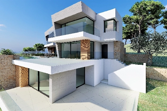 Villa in Benitachell(Benitatxell) zu verkaufen, Espace de vie 298 m², Terrain 1149 m², 3 Chambres &agrave; coucher, 4 Badezimmer, Pool, ref.: VA-22941-5