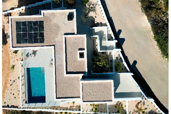 Villa in Benitachell(Cumbre del Sol) zu verkaufen, Espace de vie 142 m², Terrain 956 m², 3 Chambres &agrave; coucher, 3 Badezimmer, Pool, ref.: VA-22965-10