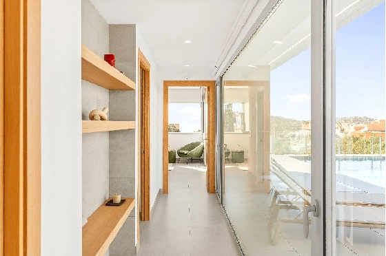 Villa in Benitachell(Cumbre del Sol) zu verkaufen, Espace de vie 142 m², Terrain 956 m², 3 Chambres &agrave; coucher, 3 Badezimmer, Pool, ref.: VA-22965-21