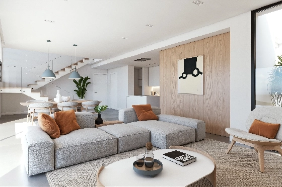 Villa in Benitachell(Benitatxell) zu verkaufen, Espace de vie 215 m², Terrain 824 m², 3 Chambres &agrave; coucher, 4 Badezimmer, Pool, ref.: VA-23232-8