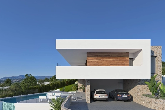 Villa in Benitachell(Cumbre del Sol) zu verkaufen, Espace de vie 267 m², Terrain 963 m², 3 Chambres &agrave; coucher, 4 Badezimmer, Pool, ref.: VA-23300-1