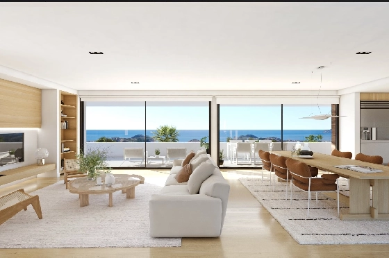 Villa in Benitachell(Cumbre del Sol) zu verkaufen, Espace de vie 267 m², Terrain 963 m², 3 Chambres &agrave; coucher, 4 Badezimmer, Pool, ref.: VA-23300-3