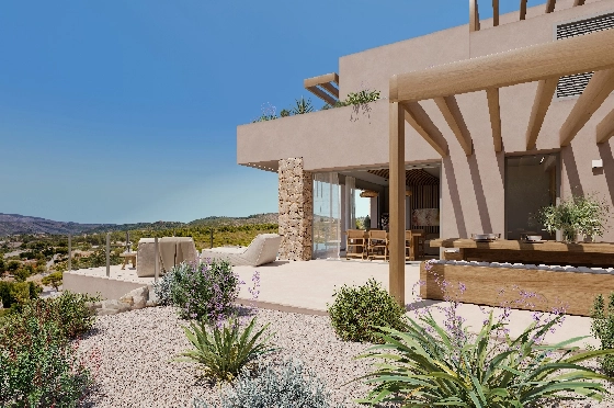Villa in Lliber(Vall de Pop) zu verkaufen, Espace de vie 164 m², Terrain 468 m², 3 Chambres &agrave; coucher, 3 Badezimmer, Pool, ref.: VA-23425-15