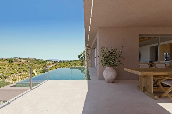 Villa in Lliber(Vall de Pop) zu verkaufen, Espace de vie 164 m², Terrain 468 m², 3 Chambres &agrave; coucher, 3 Badezimmer, Pool, ref.: VA-23425-19