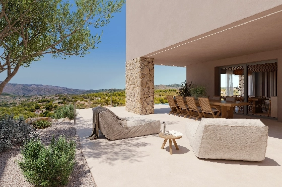 Villa in Lliber(Vall de Pop) zu verkaufen, Espace de vie 165 m², Terrain 439 m², 3 Chambres &agrave; coucher, 3 Badezimmer, Pool, ref.: VA-23426-20