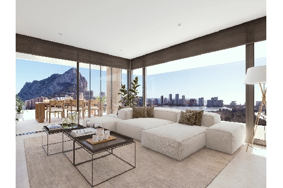 Apartment in Calpe(Calpe) zu verkaufen, Espace de vie 106 m², 3 Chambres &agrave; coucher, 2 Badezimmer, Pool, ref.: VA-EBB14-7