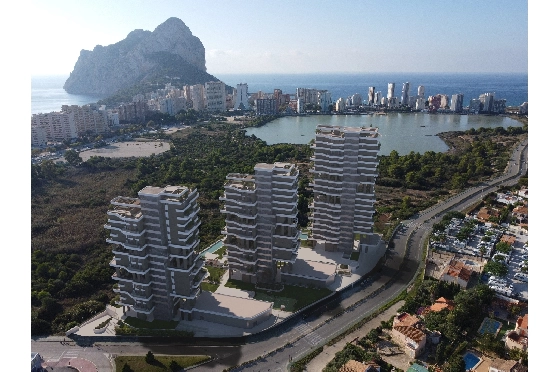Apartment in Calpe(Calpe) zu verkaufen, Espace de vie 106 m², 3 Chambres &agrave; coucher, 2 Badezimmer, Pool, ref.: VA-EBB14-8