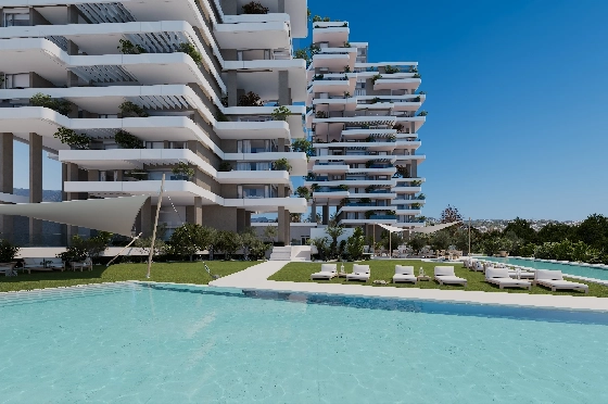 Apartment in Calpe(Calpe) zu verkaufen, Espace de vie 91 m², 2 Chambres &agrave; coucher, 2 Badezimmer, Pool, ref.: VA-EBB18-6