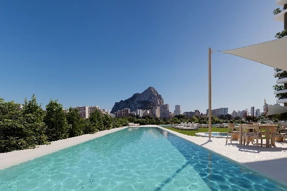 Apartment in Calpe(Calpe) zu verkaufen, Espace de vie 106 m², 3 Chambres &agrave; coucher, 2 Badezimmer, Pool, ref.: VA-EBB24-15