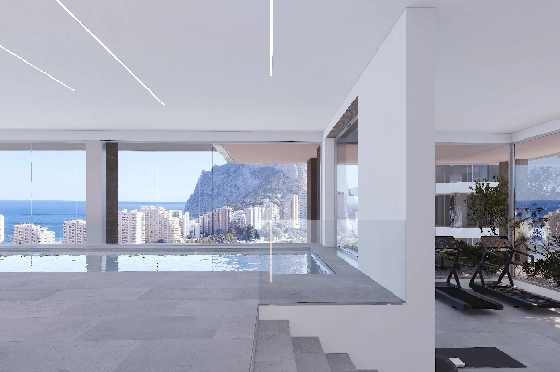Apartment in Calpe(Calpe) zu verkaufen, Espace de vie 106 m², 3 Chambres &agrave; coucher, 2 Badezimmer, Pool, ref.: VA-EBB24-17