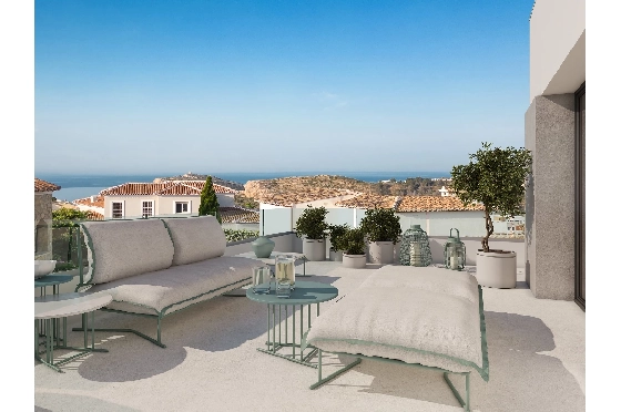 Villa in Benitachell(Cumbre del Sol) zu verkaufen, Espace de vie 165 m², Terrain 963 m², 3 Chambres &agrave; coucher, 3 Badezimmer, Pool, ref.: VA-24182-1