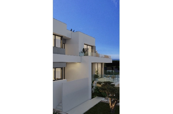 Villa in Benitachell(Cumbre del Sol) zu verkaufen, Espace de vie 165 m², Terrain 963 m², 3 Chambres &agrave; coucher, 3 Badezimmer, Pool, ref.: VA-24182-6