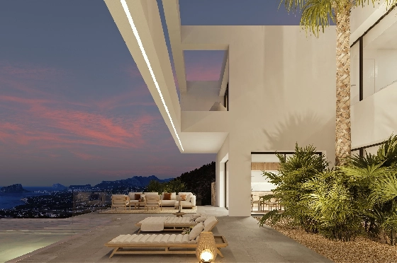 Villa in Benissa(Benissa) zu verkaufen, Espace de vie 434 m², + Fussbodenheizung, Klimaanlage, Terrain 1510 m², 4 Chambres &agrave; coucher, 6 Badezimmer, Pool, ref.: VA-24551-15