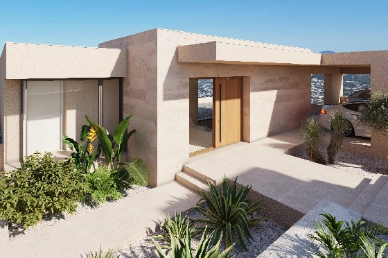 Villa in Benitachell(Cumbre del Sol) zu verkaufen, Espace de vie 239 m², + Fussbodenheizung, Klimaanlage, Terrain 1054 m², 4 Chambres &agrave; coucher, 5 Badezimmer, Pool, ref.: VA-24679-3