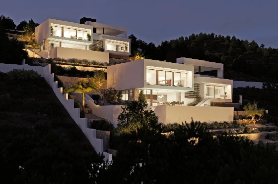 Villa in Altea(Altea) zu verkaufen, Espace de vie 249 m², Terrain 1006 m², 4 Chambres &agrave; coucher, 5 Badezimmer, Pool, ref.: VA-24652-1