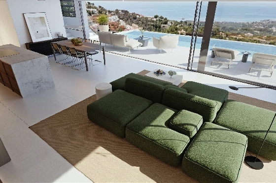 Villa in Altea(Altea) zu verkaufen, Espace de vie 249 m², Terrain 1006 m², 4 Chambres &agrave; coucher, 5 Badezimmer, Pool, ref.: VA-24652-10