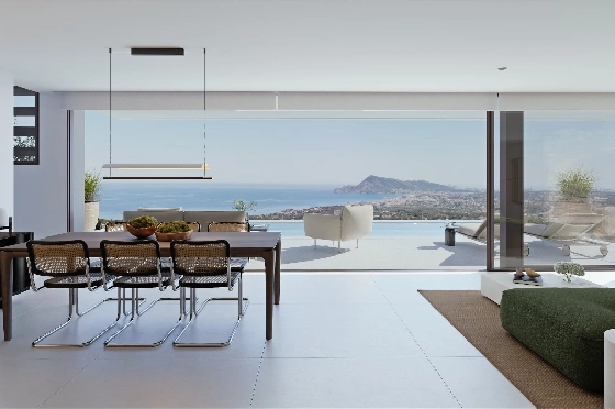 Villa in Altea(Altea) zu verkaufen, Espace de vie 249 m², Terrain 1006 m², 4 Chambres &agrave; coucher, 5 Badezimmer, Pool, ref.: VA-24652-13