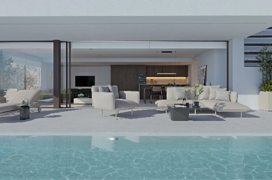 Villa in Altea(Altea) zu verkaufen, Espace de vie 249 m², Terrain 1006 m², 4 Chambres &agrave; coucher, 5 Badezimmer, Pool, ref.: VA-24652-15