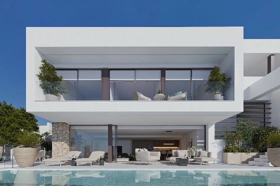 Villa in Altea(Altea) zu verkaufen, Espace de vie 249 m², Terrain 1006 m², 4 Chambres &agrave; coucher, 5 Badezimmer, Pool, ref.: VA-24652-2