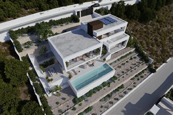 Villa in Altea(Altea) zu verkaufen, Espace de vie 249 m², Terrain 1006 m², 4 Chambres &agrave; coucher, 5 Badezimmer, Pool, ref.: VA-24652-7