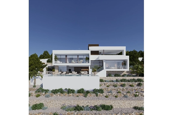 Villa in Altea(Altea) zu verkaufen, Espace de vie 249 m², Terrain 1006 m², 4 Chambres &agrave; coucher, 5 Badezimmer, Pool, ref.: VA-24652-8