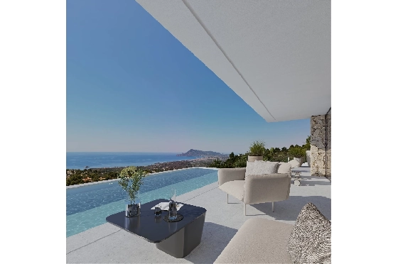 Villa in Altea(Altea) zu verkaufen, Espace de vie 249 m², Terrain 1006 m², 4 Chambres &agrave; coucher, 5 Badezimmer, Pool, ref.: VA-24652-9