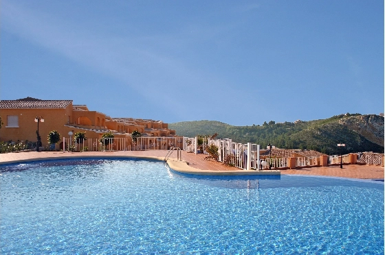 Apartment in Benitachell(Cumbre del Sol) zu verkaufen, Espace de vie 117 m², 3 Chambres &agrave; coucher, 2 Badezimmer, Pool, ref.: VA-PG067-28