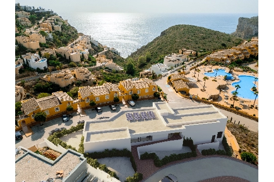 Apartment in Benitachell(Cumbre del Sol) zu verkaufen, Espace de vie 117 m², 3 Chambres &agrave; coucher, 2 Badezimmer, Pool, ref.: VA-PG067-43