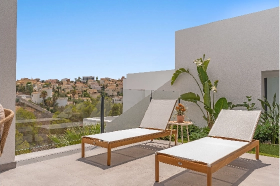 Apartment in Benitachell(Cumbre del Sol) zu verkaufen, Espace de vie 117 m², 3 Chambres &agrave; coucher, 2 Badezimmer, Pool, ref.: VA-PG067-8