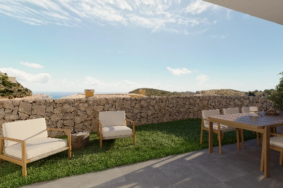 Apartment in Benitachell(Cumbre del Sol) zu verkaufen, Espace de vie 105 m², 3 Chambres &agrave; coucher, 2 Badezimmer, Pool, ref.: VA-PG069-40