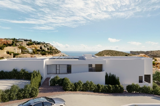 Apartment in Benitachell(Cumbre del Sol) zu verkaufen, Espace de vie 105 m², 3 Chambres &agrave; coucher, 2 Badezimmer, Pool, ref.: VA-PG069-45