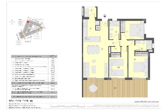 Erdgeschoss Apartment in Torrevieja zu verkaufen, Espace de vie 108 m², Zustand Erstbezug, 3 Chambres &agrave; coucher, 2 Badezimmer, Pool, ref.: HA-TON-271-A03-10