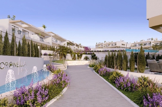 Erdgeschoss Apartment in Torrevieja zu verkaufen, Espace de vie 108 m², Zustand Erstbezug, 3 Chambres &agrave; coucher, 2 Badezimmer, Pool, ref.: HA-TON-271-A03-2