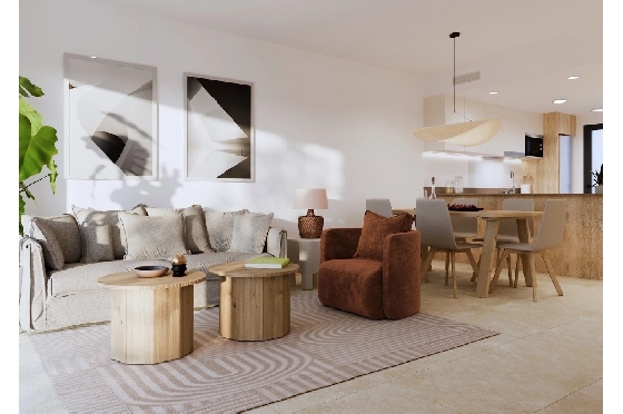 Erdgeschoss Apartment in Torrevieja zu verkaufen, Espace de vie 108 m², Zustand Erstbezug, 3 Chambres &agrave; coucher, 2 Badezimmer, Pool, ref.: HA-TON-271-A03-4