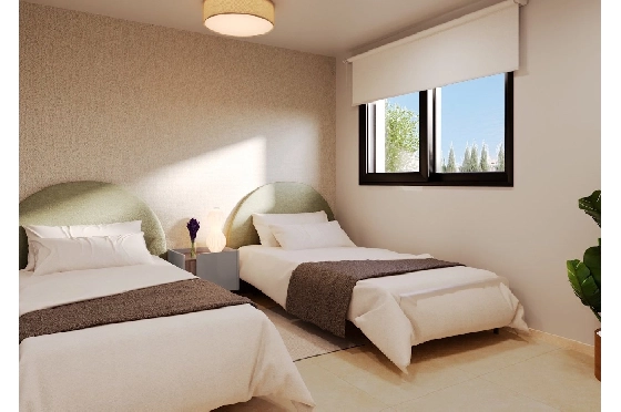 Erdgeschoss Apartment in Torrevieja zu verkaufen, Espace de vie 108 m², Zustand Erstbezug, 3 Chambres &agrave; coucher, 2 Badezimmer, Pool, ref.: HA-TON-271-A03-6