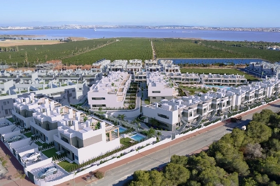 Erdgeschoss Apartment in Torrevieja zu verkaufen, Espace de vie 108 m², Zustand Erstbezug, 3 Chambres &agrave; coucher, 2 Badezimmer, Pool, ref.: HA-TON-271-A03-8