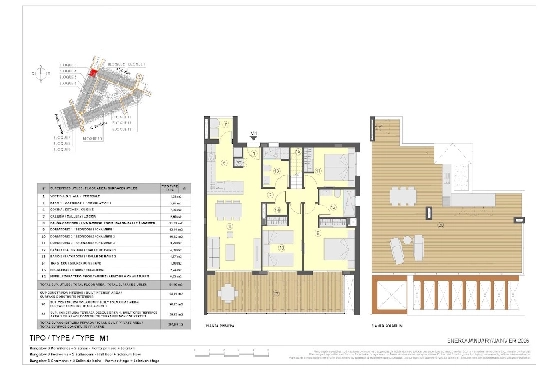 Penthouse Apartment in Torrevieja zu verkaufen, Espace de vie 199 m², Zustand Erstbezug, 3 Chambres &agrave; coucher, 2 Badezimmer, Pool, ref.: HA-TON-271-A04-11
