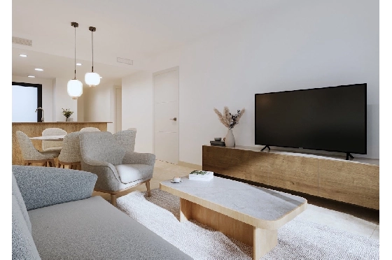 Penthouse Apartment in Torrevieja zu verkaufen, Espace de vie 199 m², Zustand Erstbezug, 3 Chambres &agrave; coucher, 2 Badezimmer, Pool, ref.: HA-TON-271-A04-3