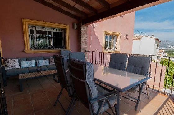 Villa in Orba(Comunidad valenciana) zu verkaufen, Espace de vie 225 m², Klimaanlage, Terrain 637 m², 5 Chambres &agrave; coucher, 2 Badezimmer, Pool, ref.: COB-3568-10535-36