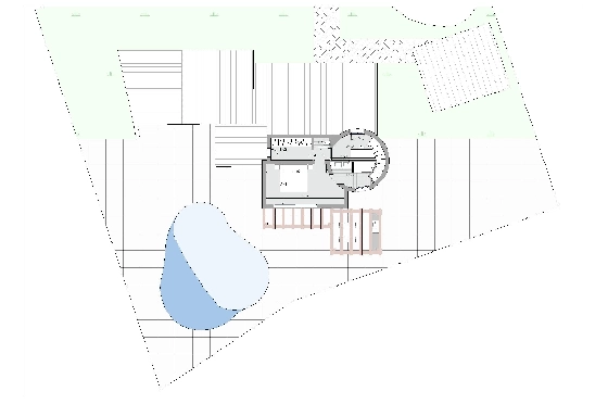 Villa in Moraira zu verkaufen, Espace de vie 185 m², Baujahr 2026, Klimaanlage, Terrain 778 m², 4 Chambres &agrave; coucher, 4 Badezimmer, Pool, ref.: AM-12682DA-14