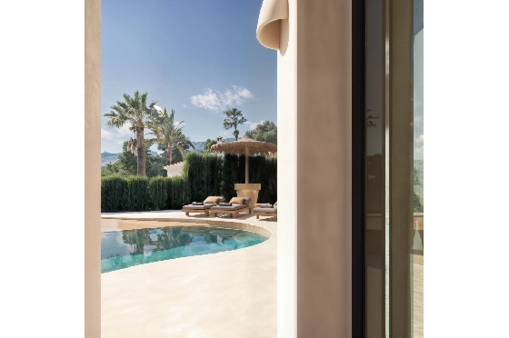 Villa in Moraira zu verkaufen, Espace de vie 185 m², Baujahr 2026, Klimaanlage, Terrain 778 m², 4 Chambres &agrave; coucher, 4 Badezimmer, Pool, ref.: AM-12682DA-5