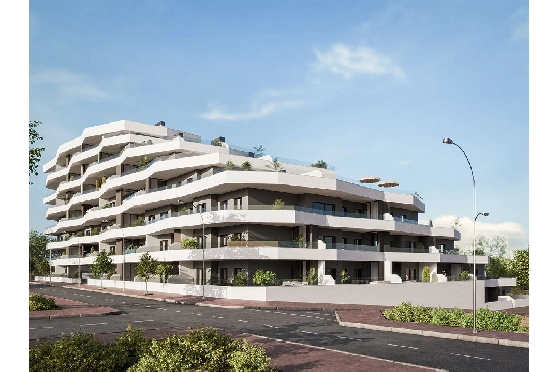 Apartment in San Miguel de Salinas zu verkaufen, Espace de vie 104 m², Zustand Erstbezug, 3 Chambres &agrave; coucher, 2 Badezimmer, Pool, ref.: HA-SMN-225-A02-5