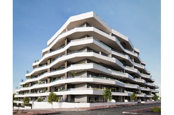 Apartment in San Miguel de Salinas zu verkaufen, Espace de vie 104 m², Zustand Erstbezug, 3 Chambres &agrave; coucher, 2 Badezimmer, Pool, ref.: HA-SMN-225-A02-6